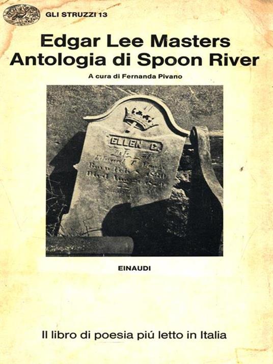 Antologia di Spoon River - Edgar Lee Masters - copertina