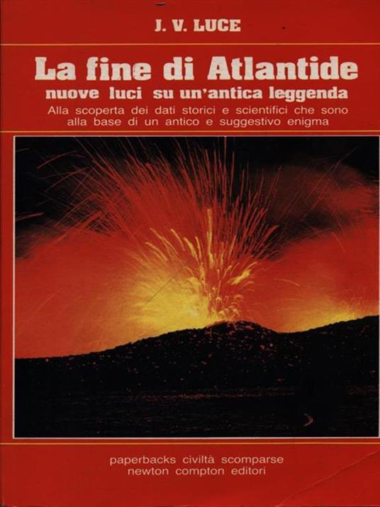 La fine di Atlantide - J. V. Luce - copertina
