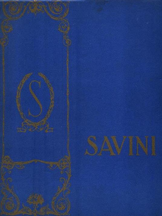 Savini. Un nome nella storia - copertina