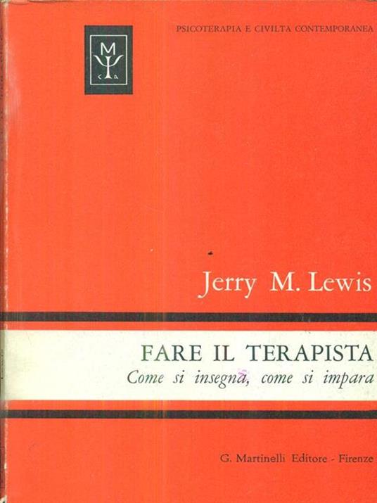 Fare il terapista - copertina