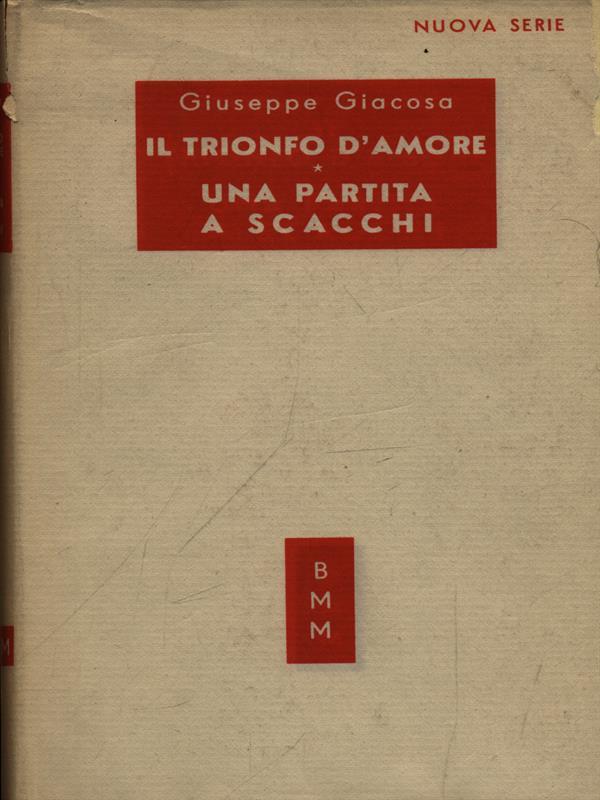 Il trionfo d'amore Una partita a scacchi