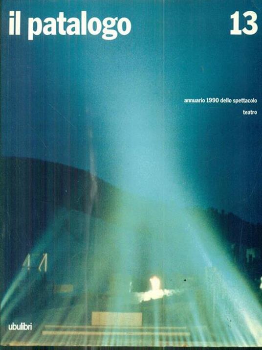 Il patalogo 13 - copertina