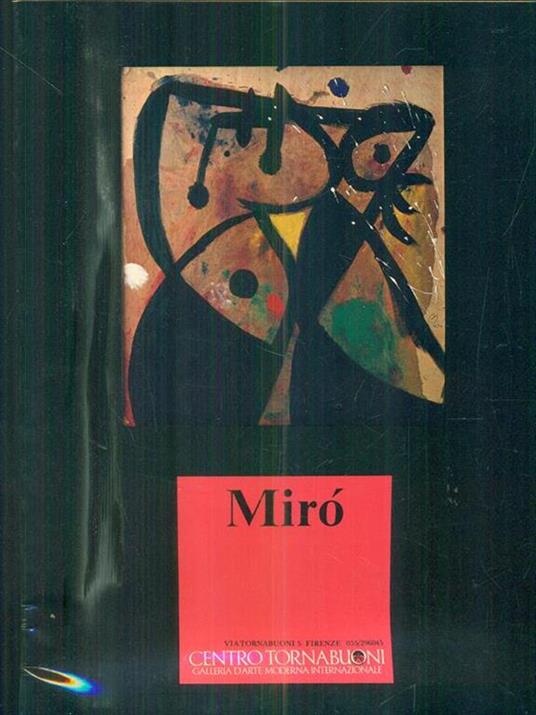 Mirò. Centro Tornabuoni 7/1984 - copertina