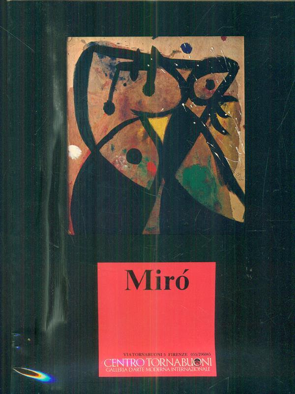 Mirò. Centro Tornabuoni 7/1984