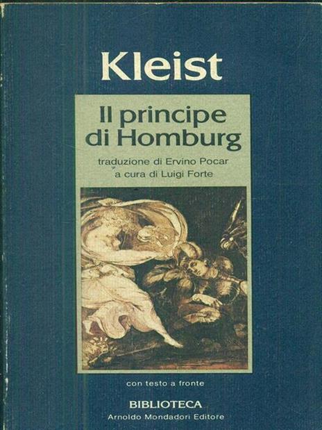 Il principe di Homburg - Heinrich von Kleist - copertina