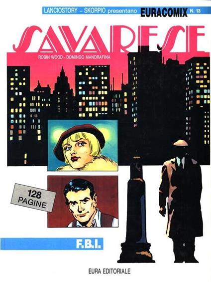 Savarese 3. F.B.I - Robin Wood - copertina