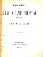 Raccolta di scene popolari fiorentine