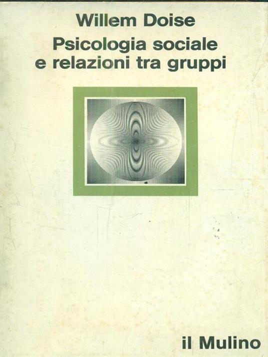 Psicologia sociale e relazioni tra gruppi - copertina