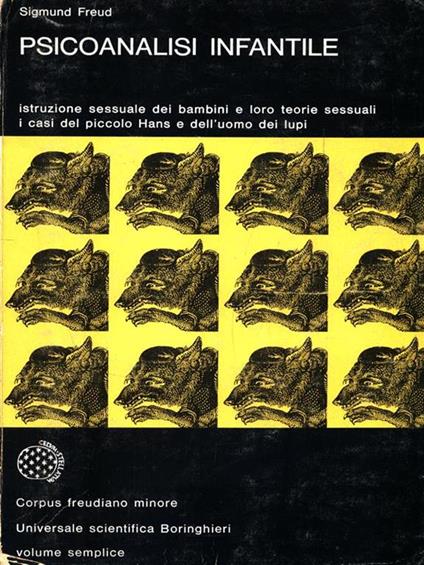 Psicoanalisi infantile - Sigmund Freud - copertina
