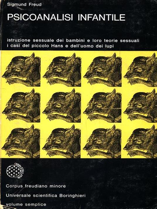 Psicoanalisi infantile - Sigmund Freud - copertina