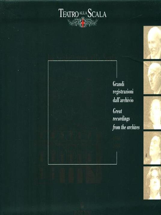 La Scala torna alla Scala. Cofanetto con 6 volumetti e 10 CD - copertina