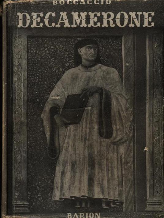 Decamerone - Giovanni Boccaccio - copertina