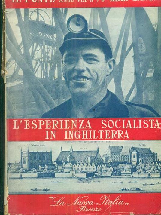 Il Ponte. Anno VIII - n.5-6, Maggio-Giugno 1952 - L'esperienza socialista in Inghilterra - copertina