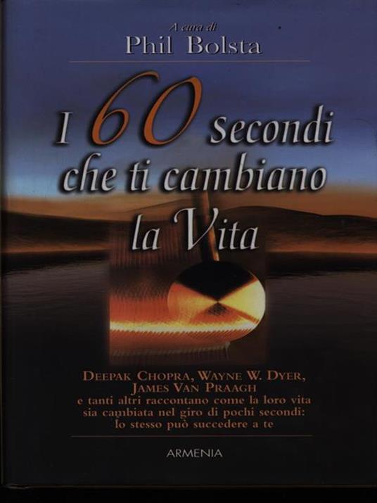 I 60 secondi che ti cambiano la vita - Phil Bolsta - copertina