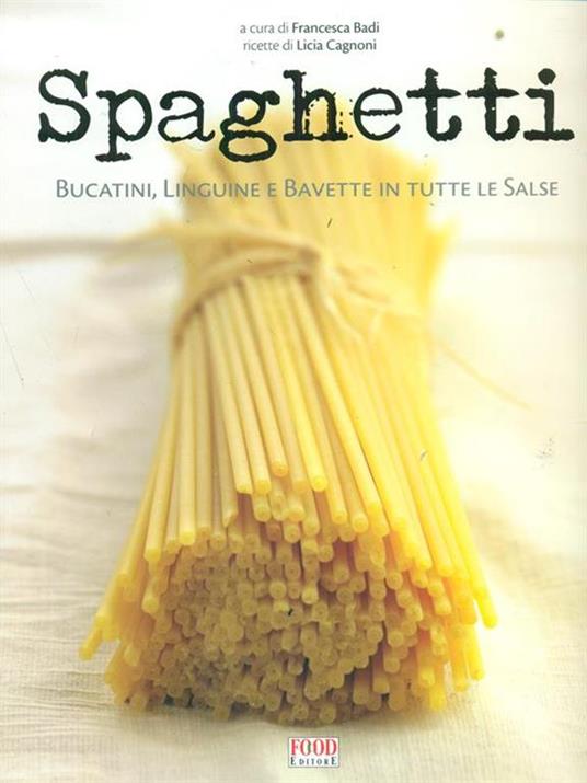 Spaghetti - Francesca Badi - copertina