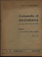 Compendio di geografia parte II continenti Extra europei