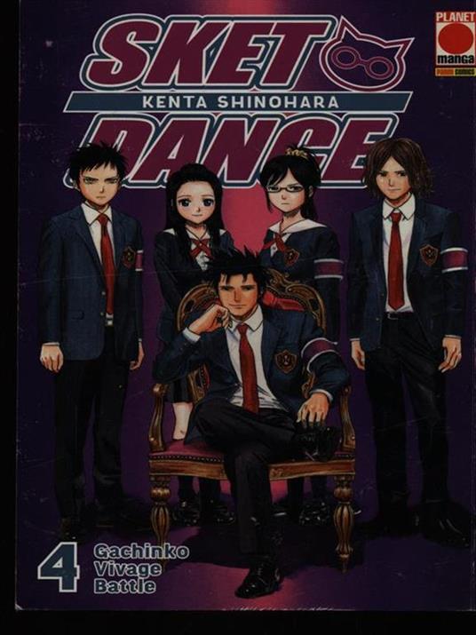 Sket dance 4 - Kenta Shinohara - copertina