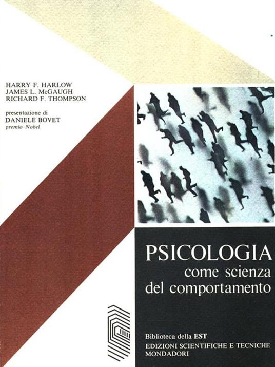 Psicologia come scienza del comportamento - copertina