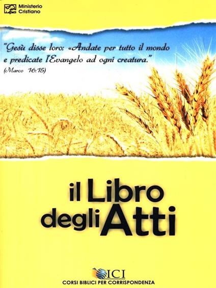 Il libro degli Atti - Wave Nunnally - copertina
