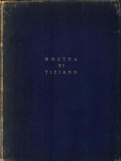 Mostra di Tiziano - copertina