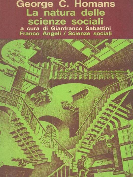 La natura delle scienze sociali - copertina