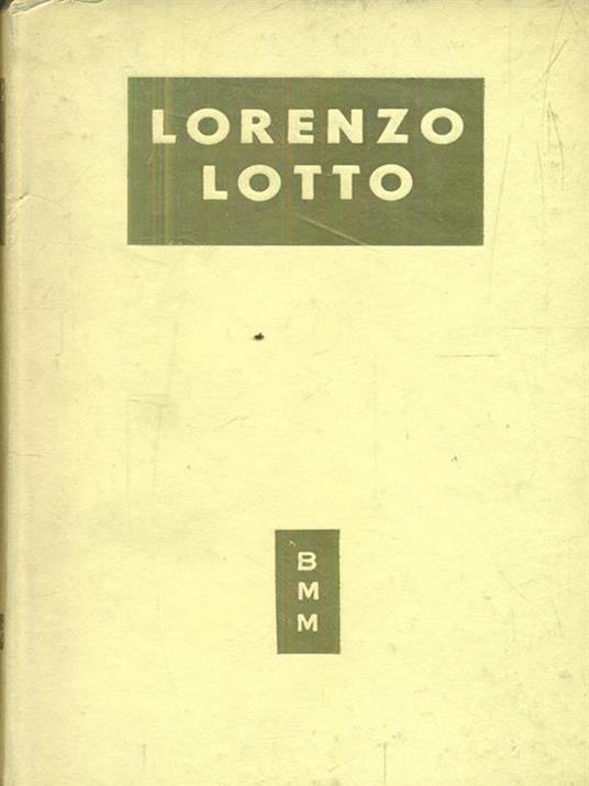 Lorenzo Lotto - Terisio Pignatti - copertina