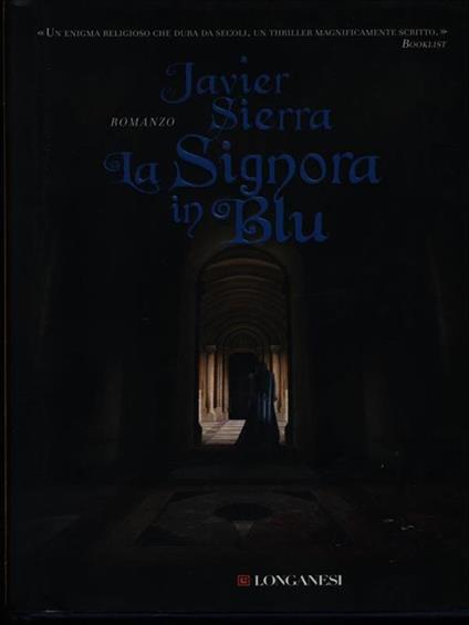 La signora in blu - Javier Sierra - copertina