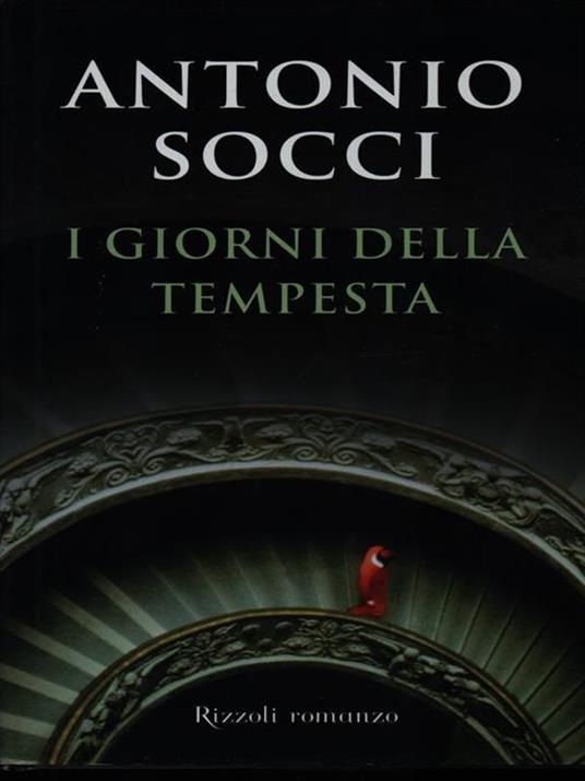 I giorni della tempesta - Antonio Socci - copertina