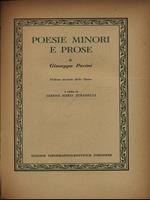 Poesie minori e prose volune secondo