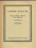 Opere scelte vol. II: I Marinisti
