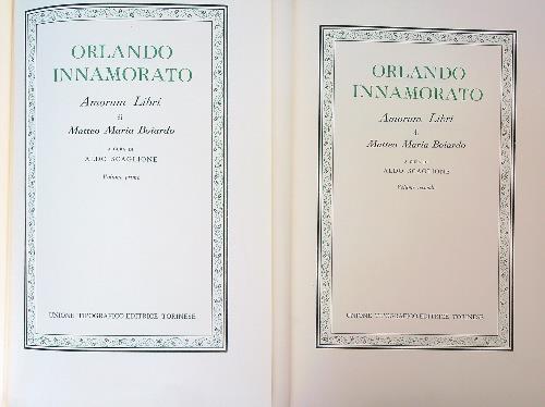 Orlando innamorato 2vv