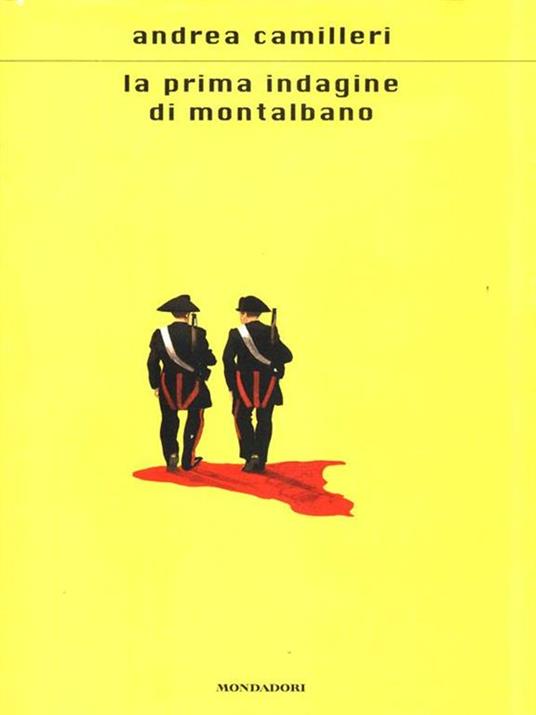 La prima indagine di Montalbano - Andrea Camilleri - copertina