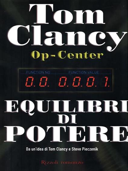 Op-Center. Equilibri di potere - Tom Clancy - copertina