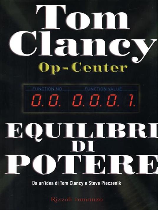 Op-Center. Equilibri di potere - Tom Clancy - copertina