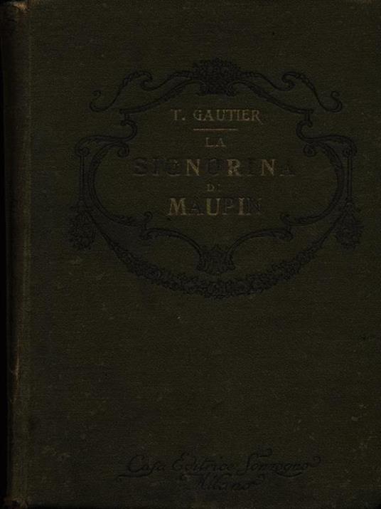 La signorina di Maupin - Théophile Gautier - copertina