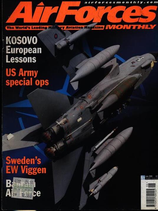 AirForces Monthly June 2000 - copertina
