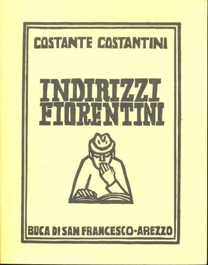 Indirizzi fiorentini - Costante Costantini - copertina