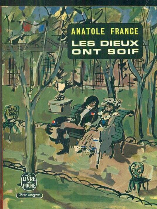 Les dieux ont soif - Anatole France - copertina