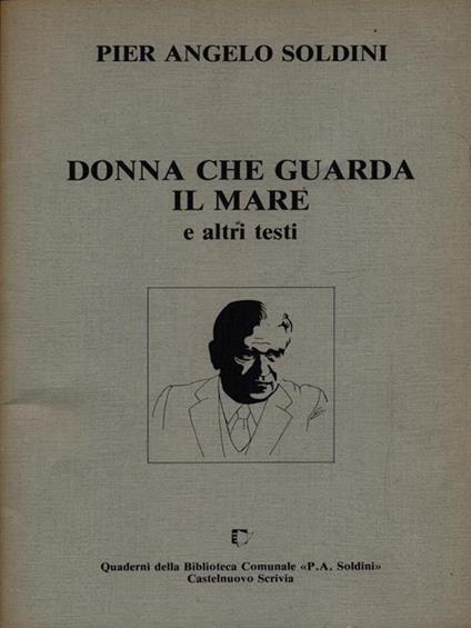Donna che guarda il mare - P. Angelo Soldini - copertina
