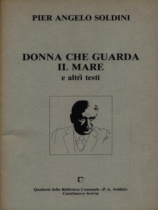 Donna che guarda il mare - P. Angelo Soldini - copertina