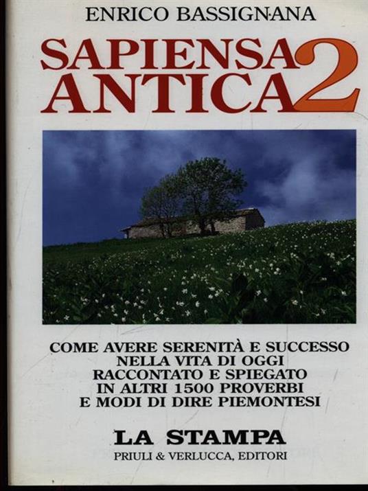 Sapiensa antica 2 - Enrico Bassignana - copertina