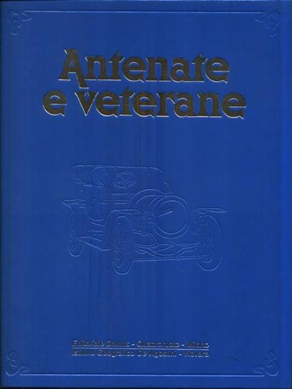 Antenate e veterane - copertina