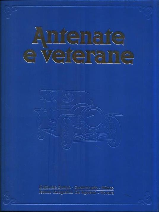 Antenate e veterane - copertina