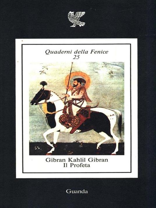 Il profeta - Kahlil Gibran - copertina