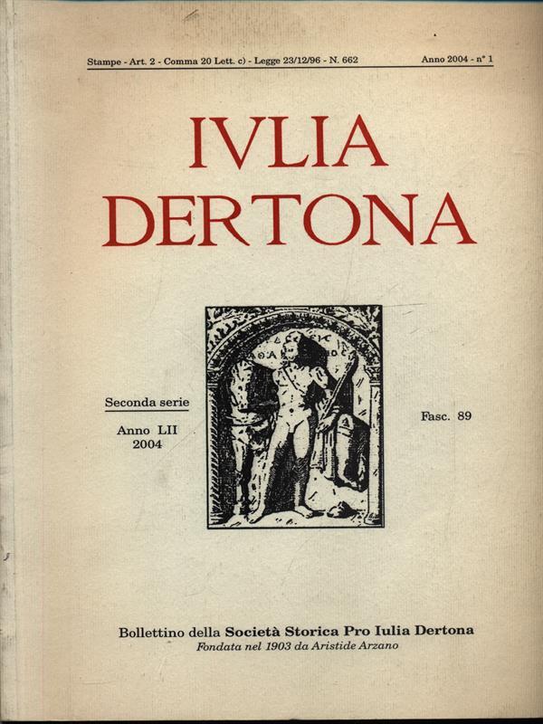 Iulia Dertona n. n. 1/2004