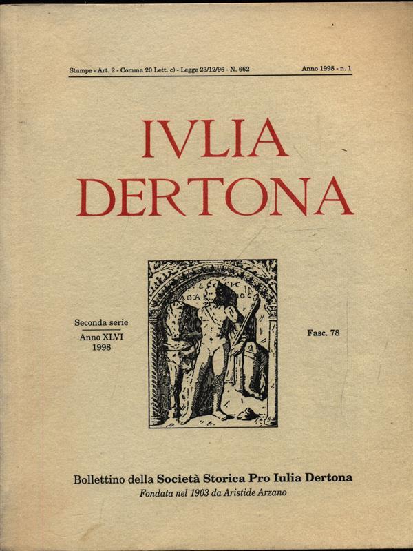 Iulia Dertona n. 1/1998