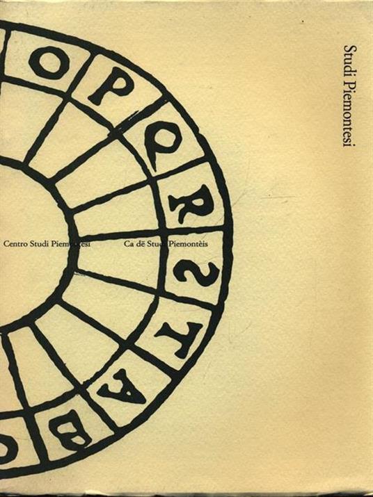 Studi Piemontesi vol. XXXV fasc. 1/2006 - copertina