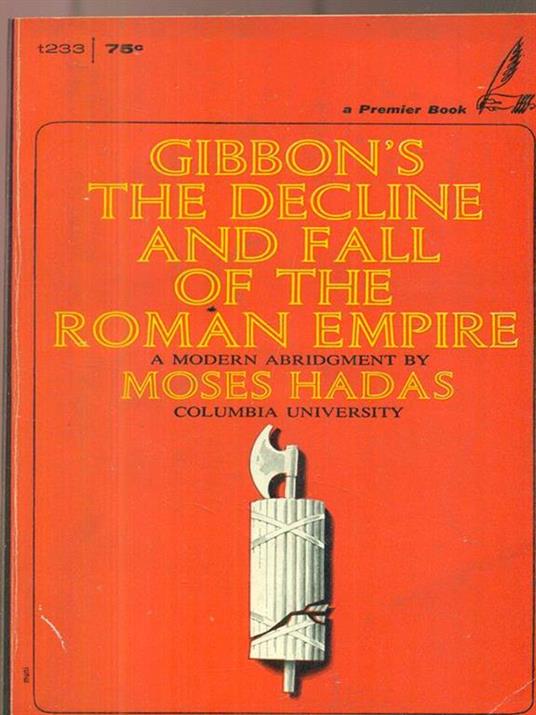 The decline and fall of the roman empire - copertina