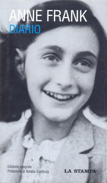 Diario - Anne Frank - copertina