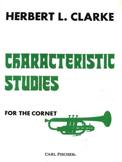 Characteristic Studies for the Cornet - H. L. Clarke - copertina